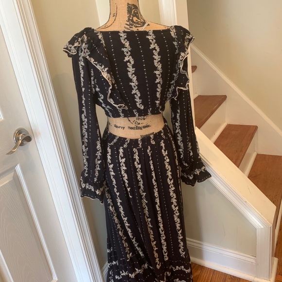 Free people two piece boho maxi - Picture 2 of 4